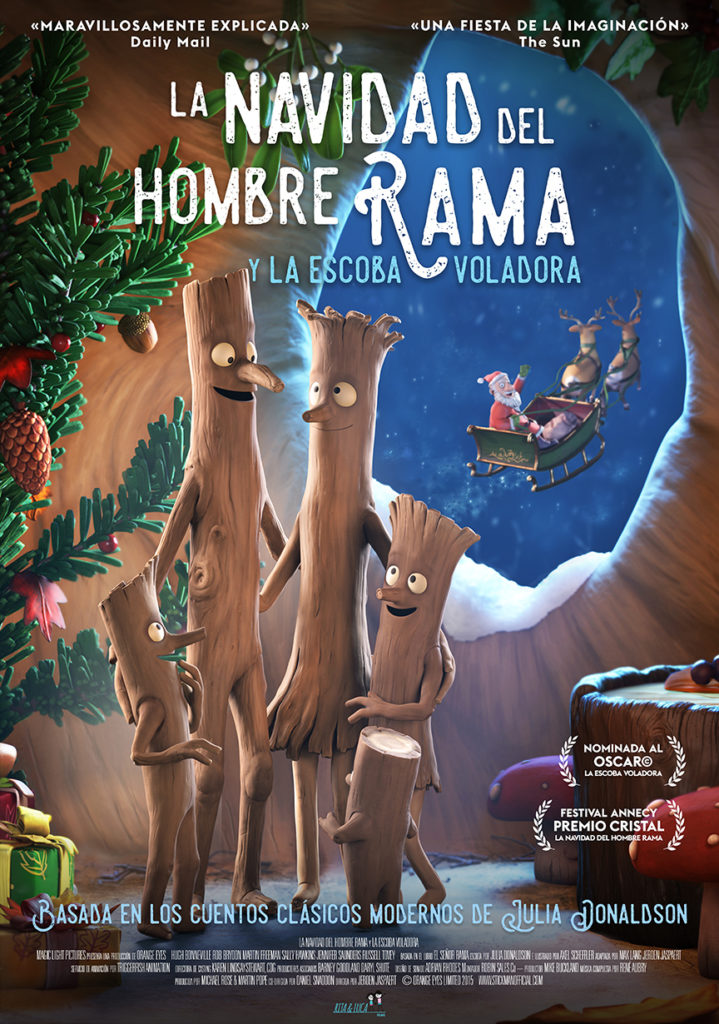 La navidad del hombre rama y La escoba voladora