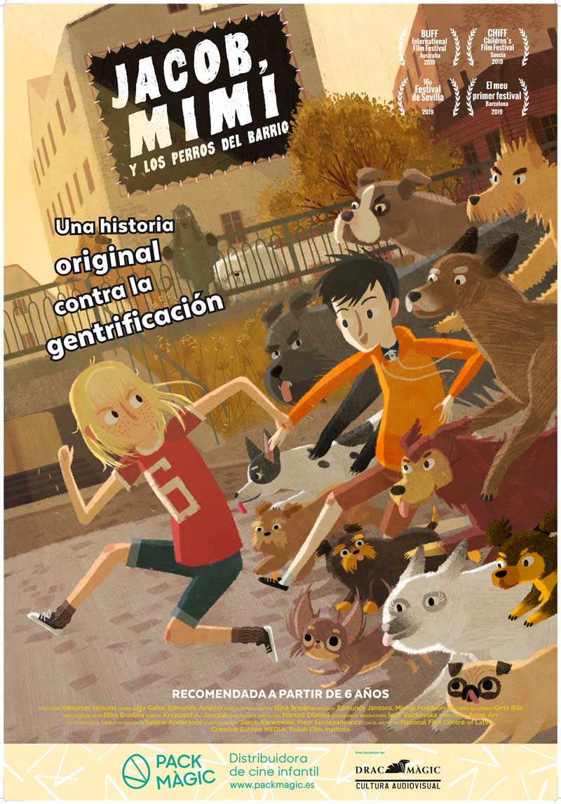 Jacob, Mimi y los perros del barrio