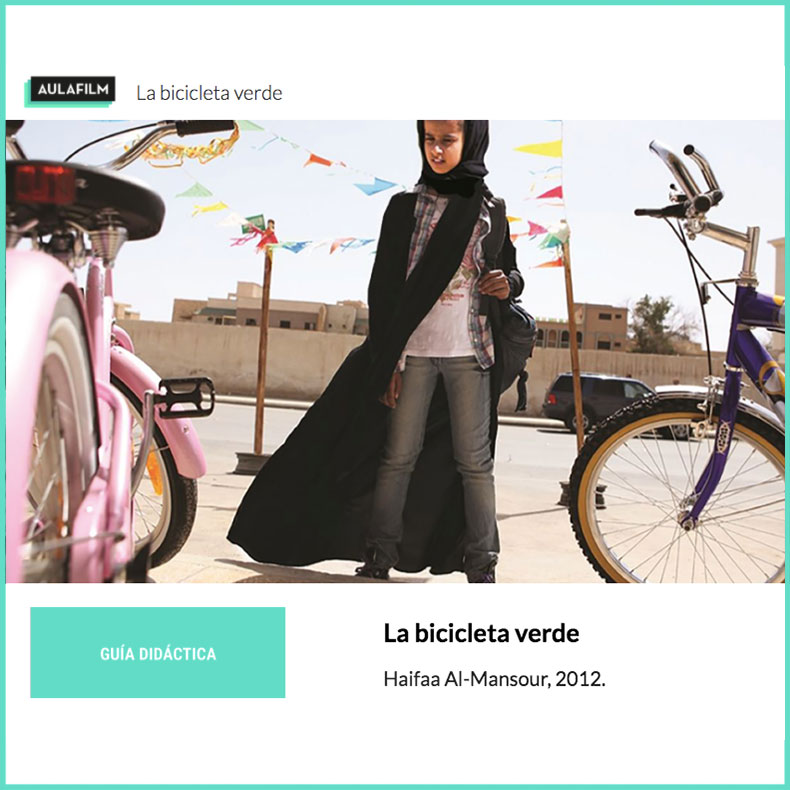 * La bicicleta verde: Guía pedagógica